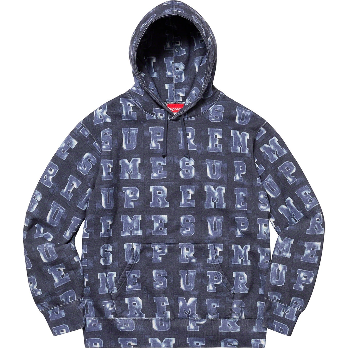 Blocks Hooded Sweatshirt view 5